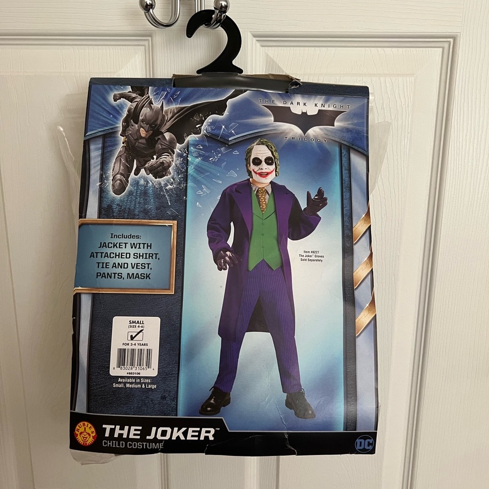 DC The Joker Kids Costume - Purple and Green